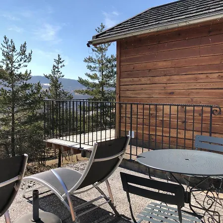 Clos Shambhala-Chalet D'Hotes Saint-Jean-Saint-Nicolas Buitenkant foto
